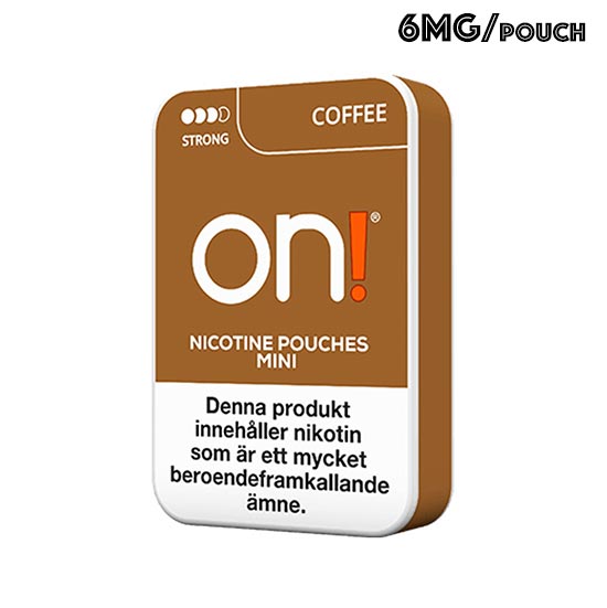 ON! COFFEE STRONG 6MG