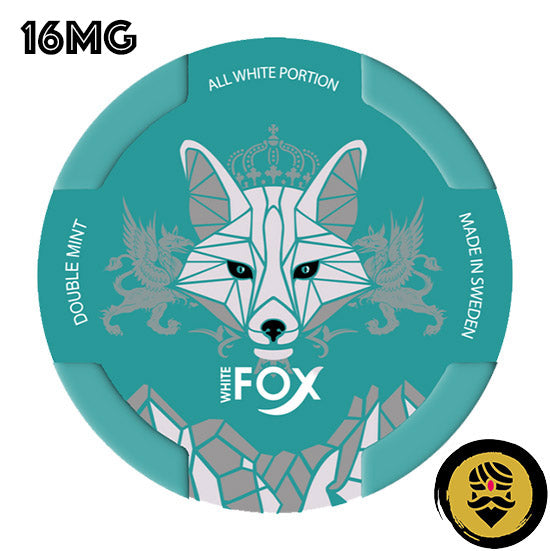 WHITE FOX DOUBLE MINT EXTRA STRONG – Pouch Guru