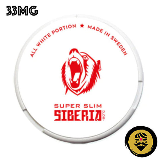 SIBERIA -80 ALL WHITE SUPER SLIM STRONG