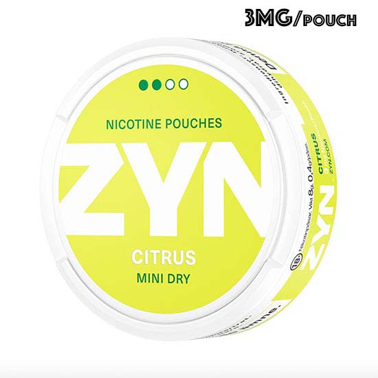 ZYN DRY CITRUS MINI